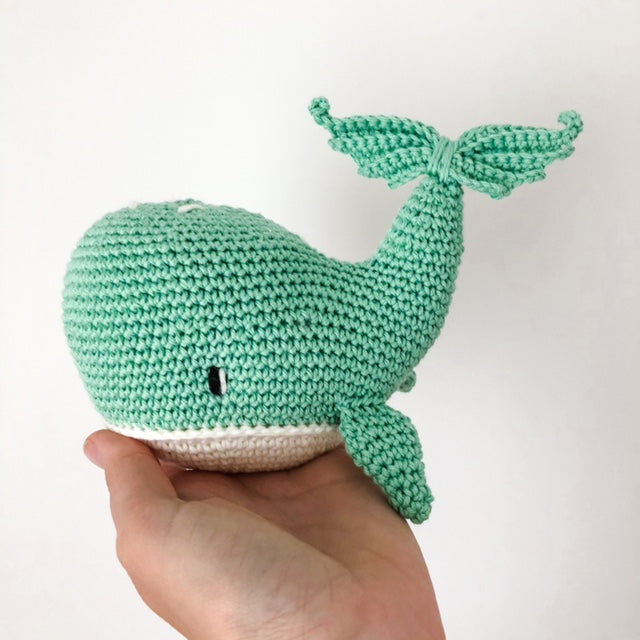 AMIGUmaMI Box Large Whale Mint