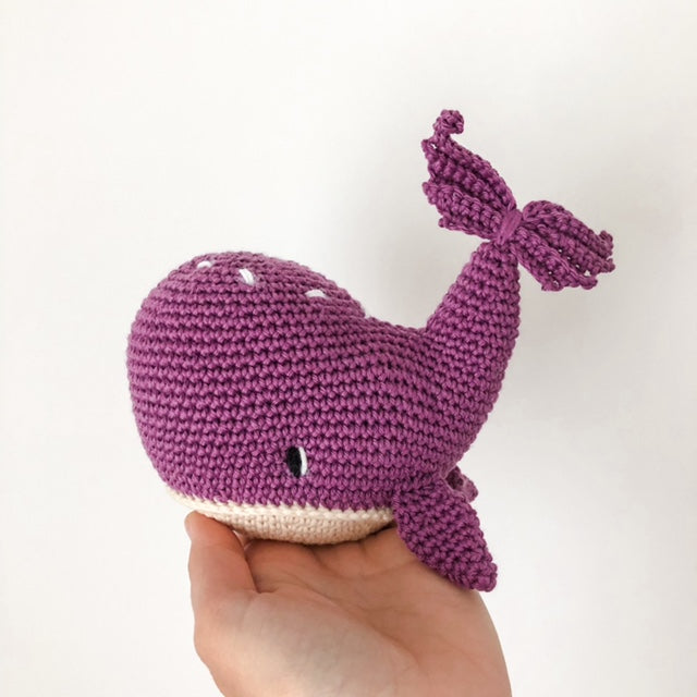 AMIGUmaMI Box Large Whale Violet