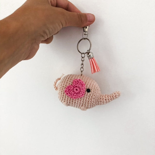 Portachiavi Elefante Pink