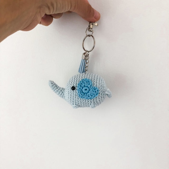 Portachiavi Elefante Light Blu