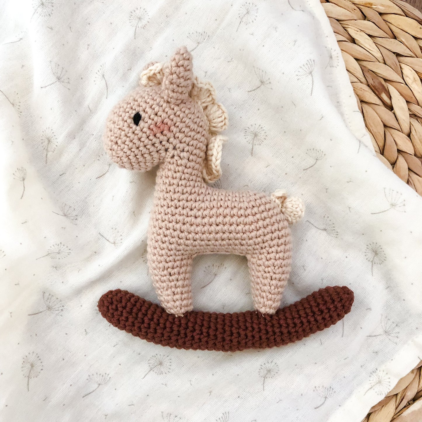 Cavallo a Dondolo Brown