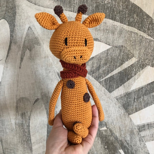 Giraffa Amigurumi cotone organico PREORDINE