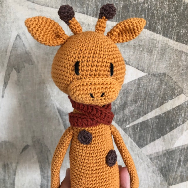 Giraffa Amigurumi cotone organico PREORDINE