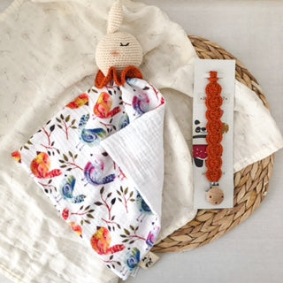 Set Doudou Olly uccellini + portaciuccio