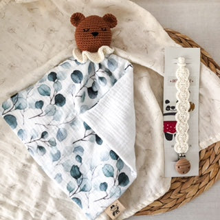 Set Doudou Toby eucalipto + portaciuccio