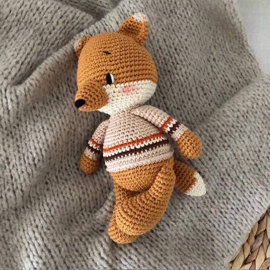 Volpe Amigurumi cotone organico PREORDINE