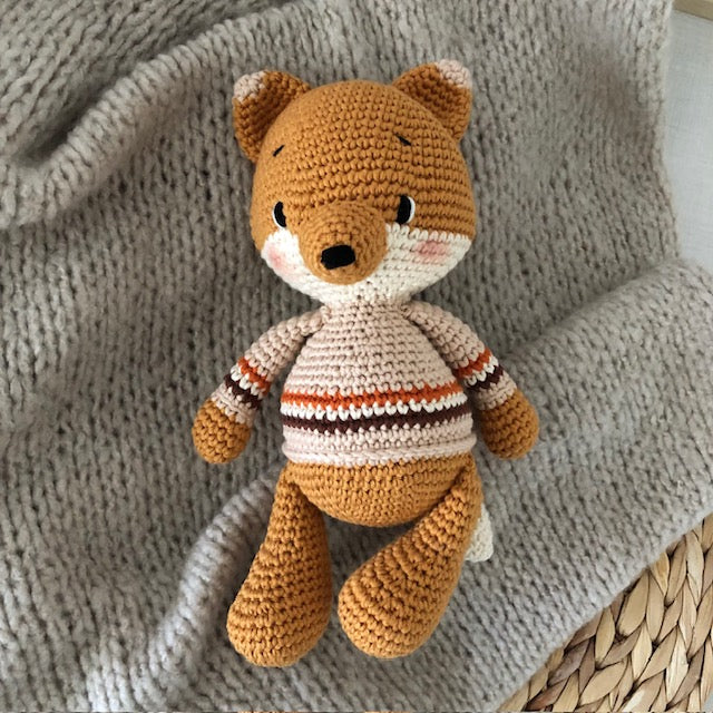 Volpe Amigurumi cotone organico PREORDINE