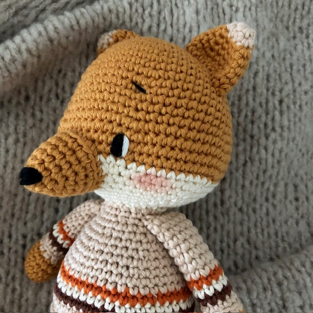 Volpe Amigurumi cotone organico PREORDINE