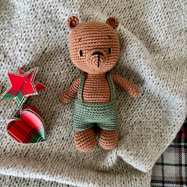 Orso salopette Green Xmas