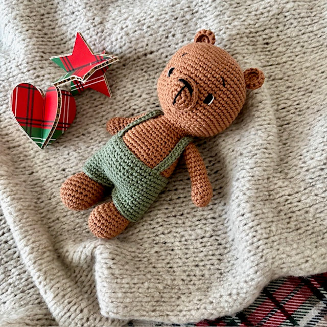 Orso salopette Green Xmas