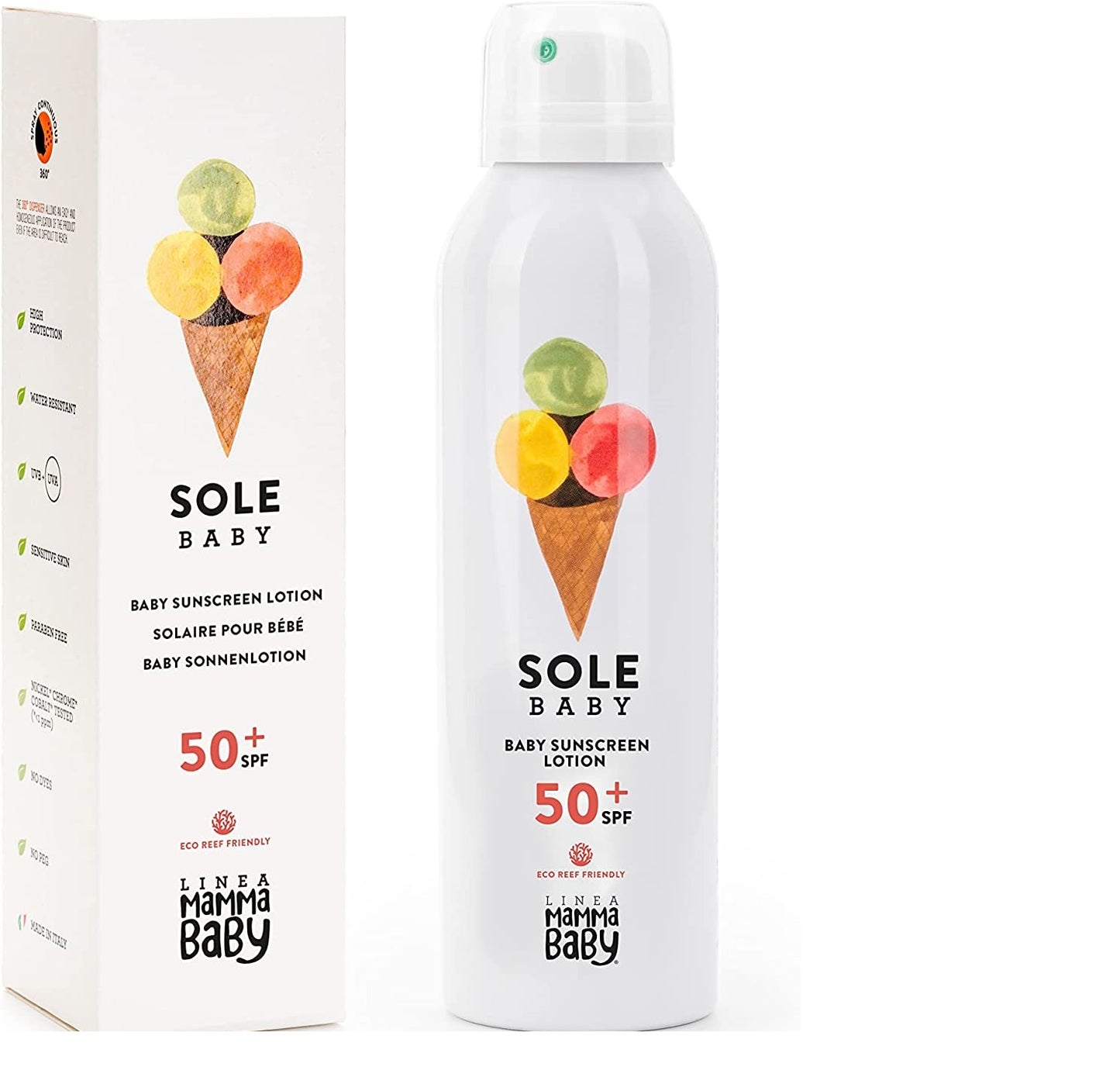 Sole Baby SPF 50+ Eco Reef di Linea Mamma Baby