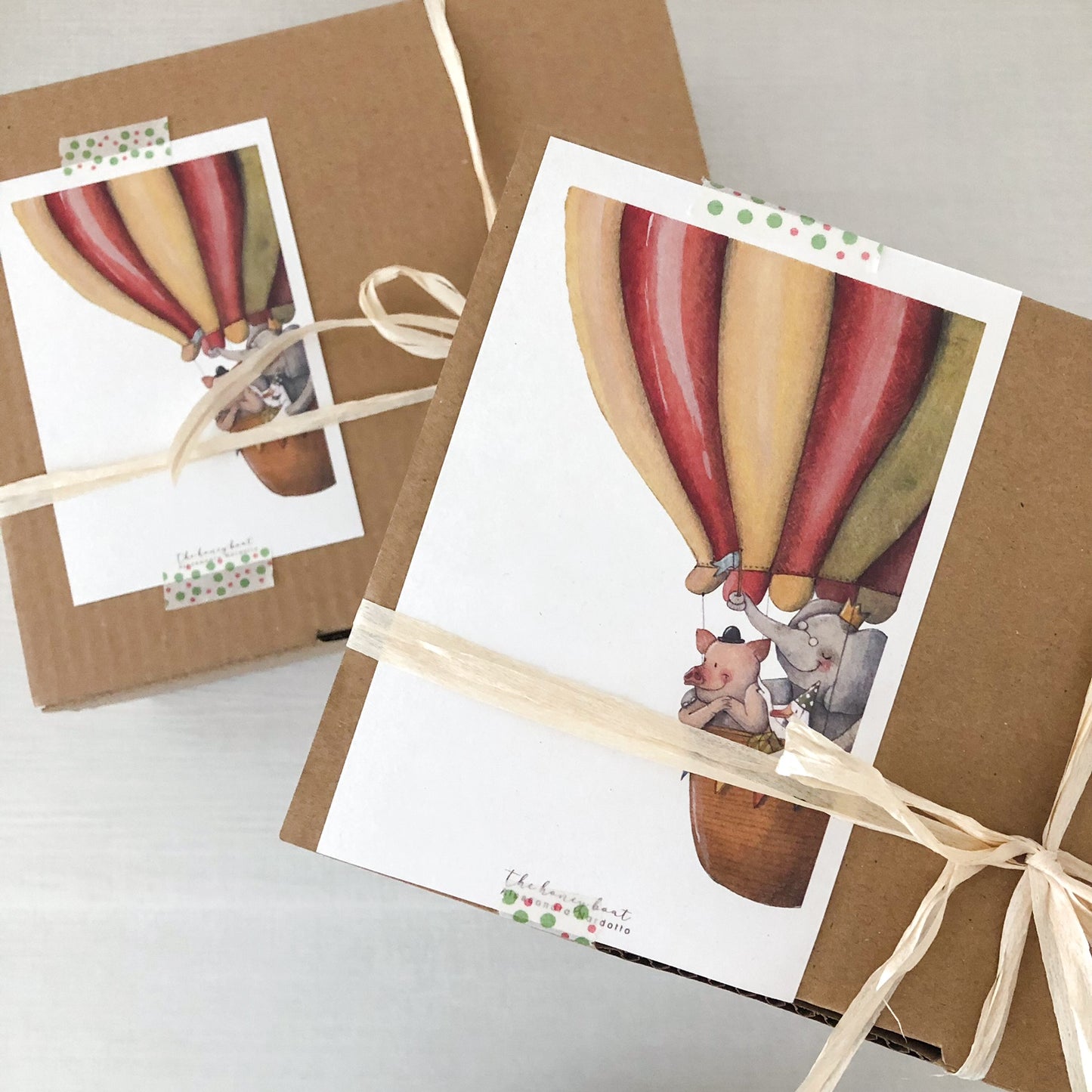 AMIGUmaMI Box Large Orso Red