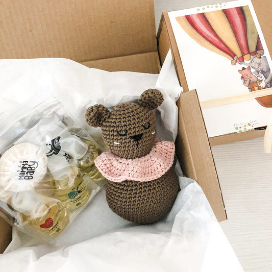 AMIGUmaMI Box Small Sonaglio "Toby Pink"