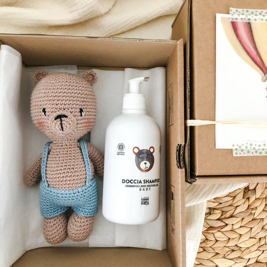 AMIGUmaMI Box Large Orso Blue