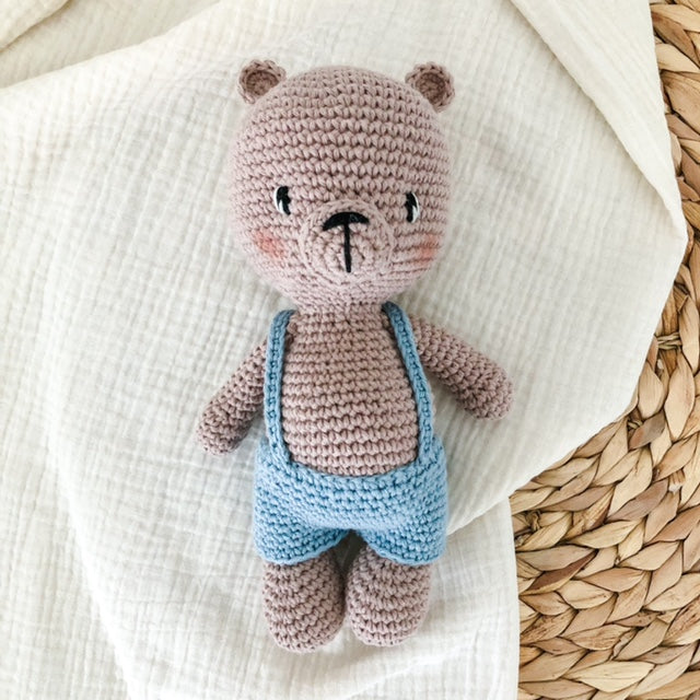 AMIGUmaMI Box Large Orso Blue