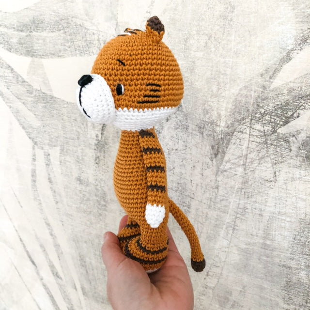 Tigre Amigurumi OAKIE cotone organico