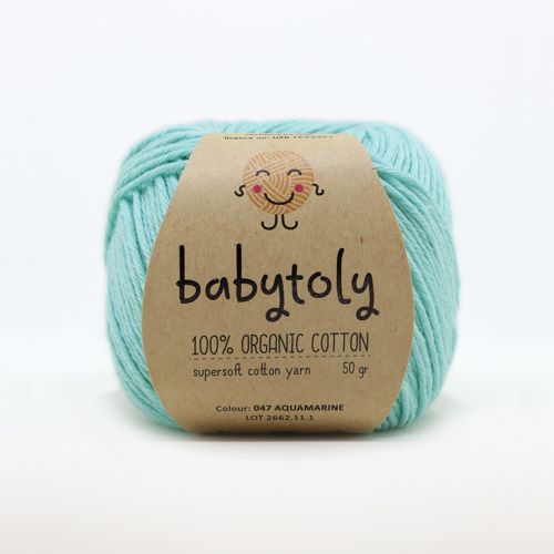 Organic Cotton Yarn - AQUAMARINE