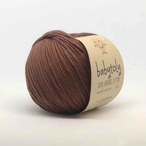 Organic Cotton Yarn - CHOCOLATE