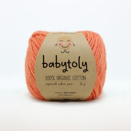 Organic Cotton Yarn - CORAL