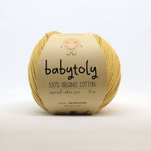 Organic Cotton Yarn - MUSTARD