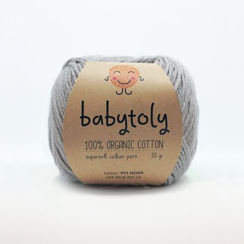 Organic Cotton Yarn - SILVER