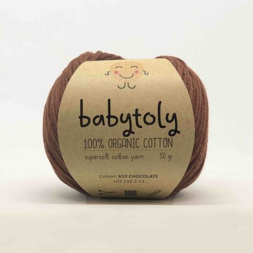 Organic Cotton Yarn - CHOCOLATE