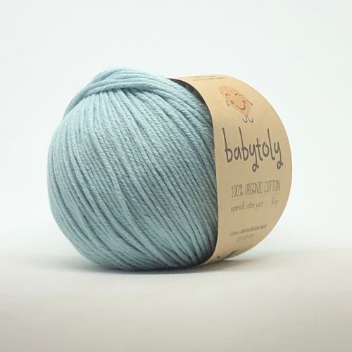 Organic Cotton Yarn - DUCK EGG BLUE