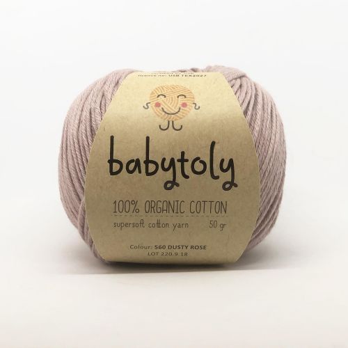 Organic Cotton Yarn - DUSTY ROSE