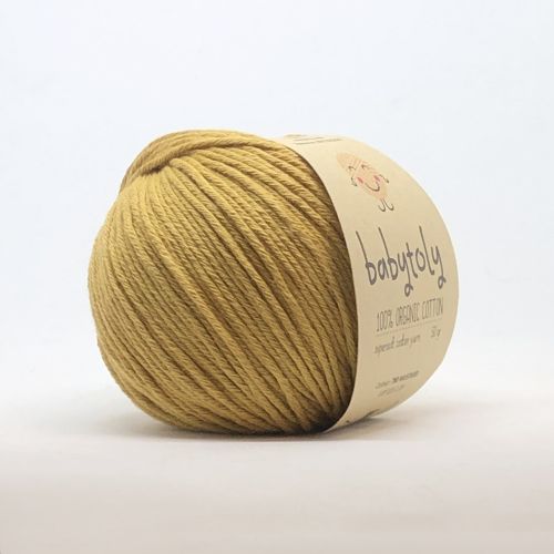 Organic Cotton Yarn - MUSTARD