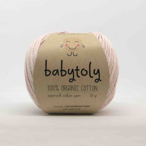 Organic Cotton Yarn - POWDER PINK